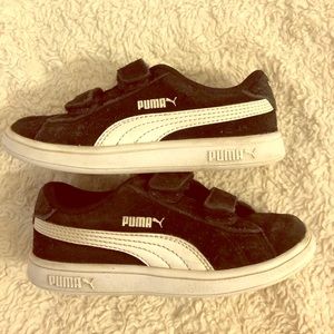 (3 for $15!!) Boys Suede Puma Velcro Sneakers